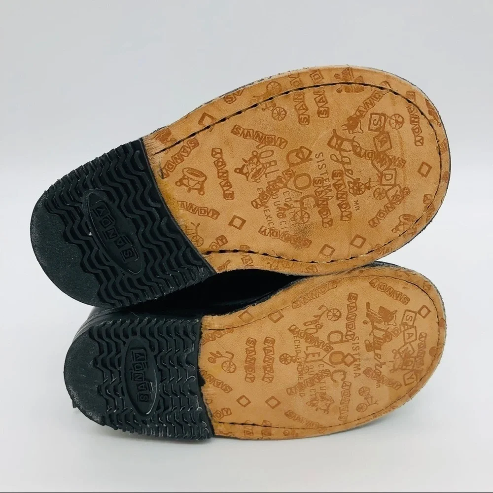 LIGERO - BOYS STURDY BLACK SANDY WALKERS SHOES SIZE 12